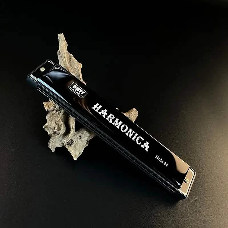 Harmonica 24 trous avec embouchure en métal