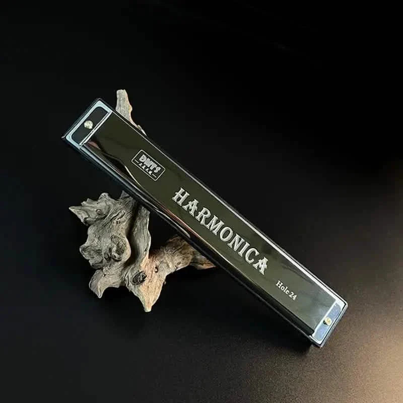 Harmonica 24 trous avec embouchure en métal
