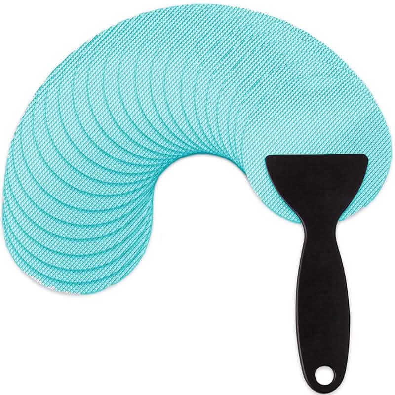 24 pièces : Autocollants antidérapants pour baignoire