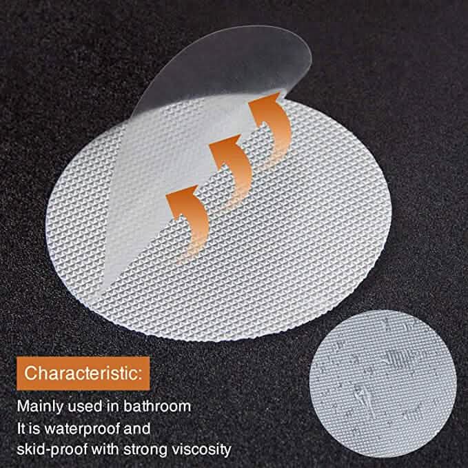 24-Piece: Non-Slip Bathtub Stickers