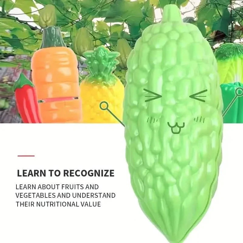 24-Pieces: Fun Food Cutting, Fruit and Vegetable Toys