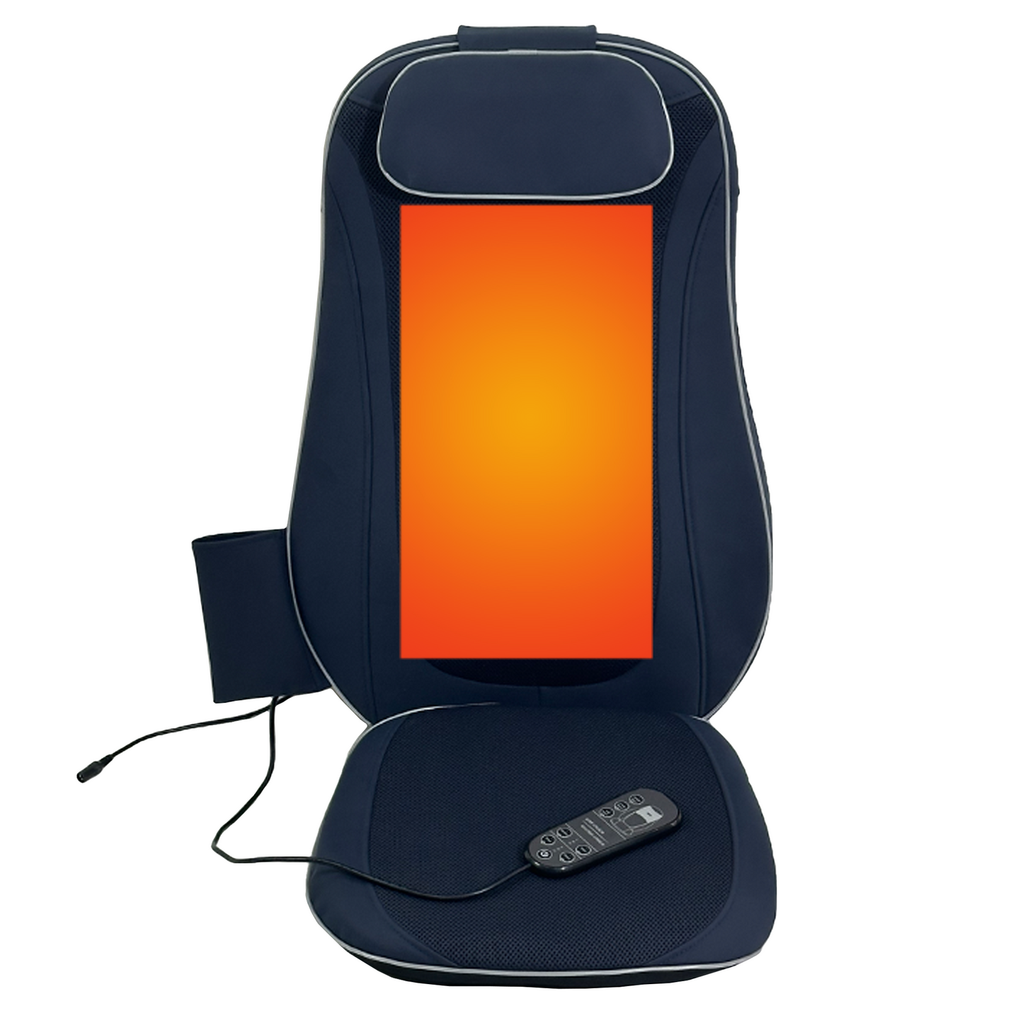 Shiatsu Back Massager with Kneading and Heating