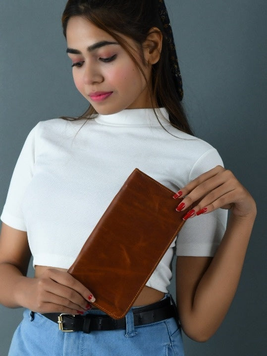 Portefeuille Femme Blair - Marron clair