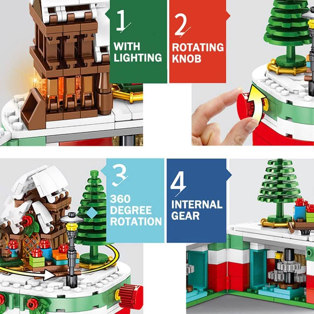 249 pièces : Jeu de construction de Noël