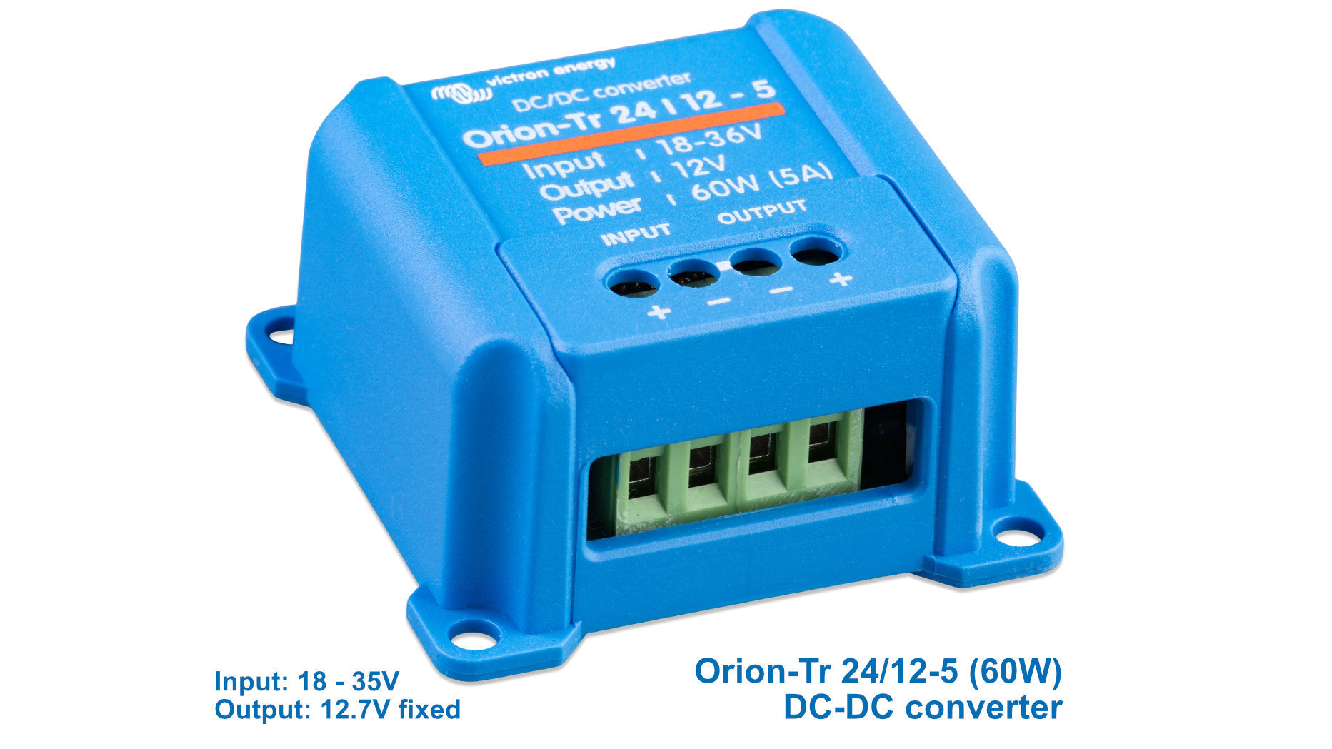 DC-DC Converters: step up/down transformers for 12V, 24V & 48V