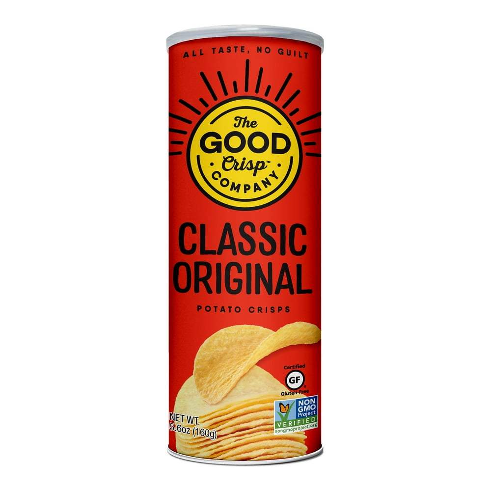 THE GOOD CRISP COMPANY: Classic Original Potato Crisps Quality 5.6oz