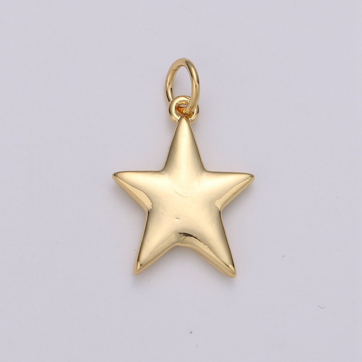 24K Gold Filled Mini Star Charms Double Sided charm for Necklace Earring Bracelet Jewelry Making Supply Celestial Jewelry D-439
