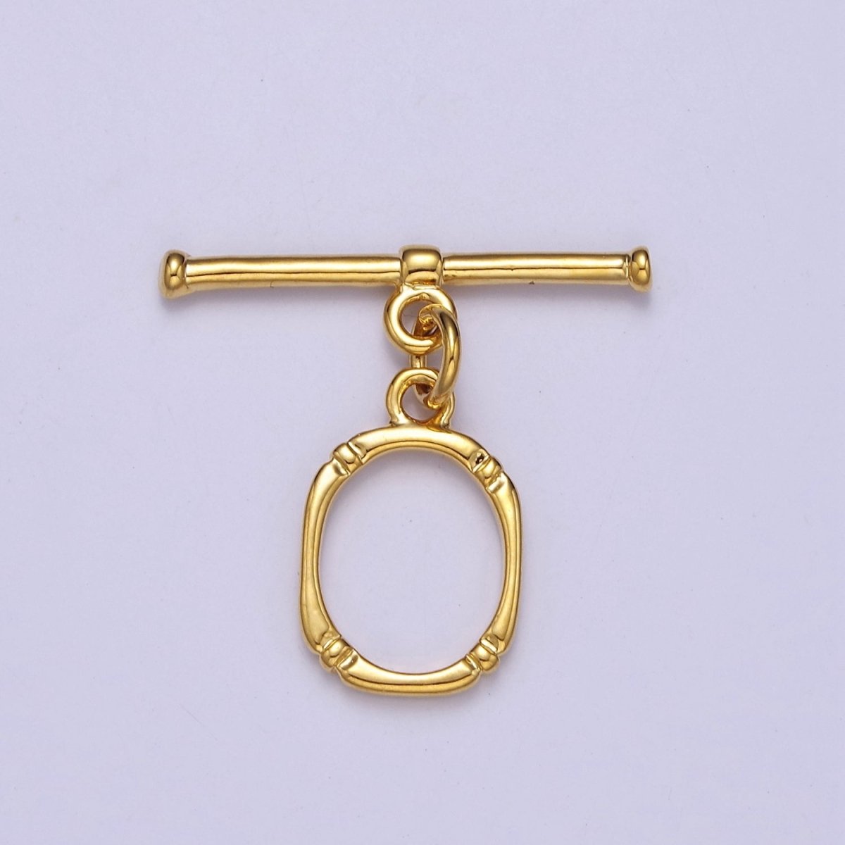 24k Gold Filled Round Oval Clasp, Jewelry Clasp OT Clasp Findings L-684 L-685 L-686