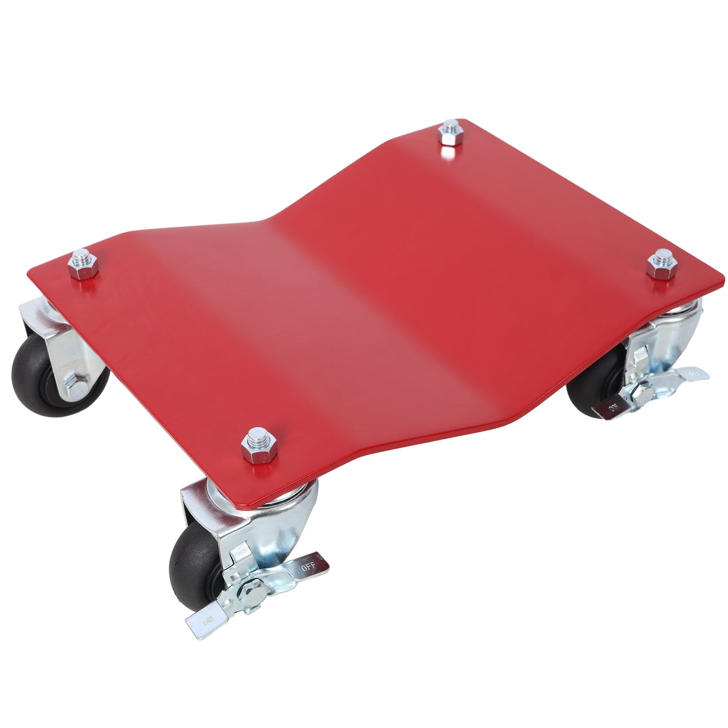 4-Pack 2500lbs Capacity Professional Steel Vehicle Dollies