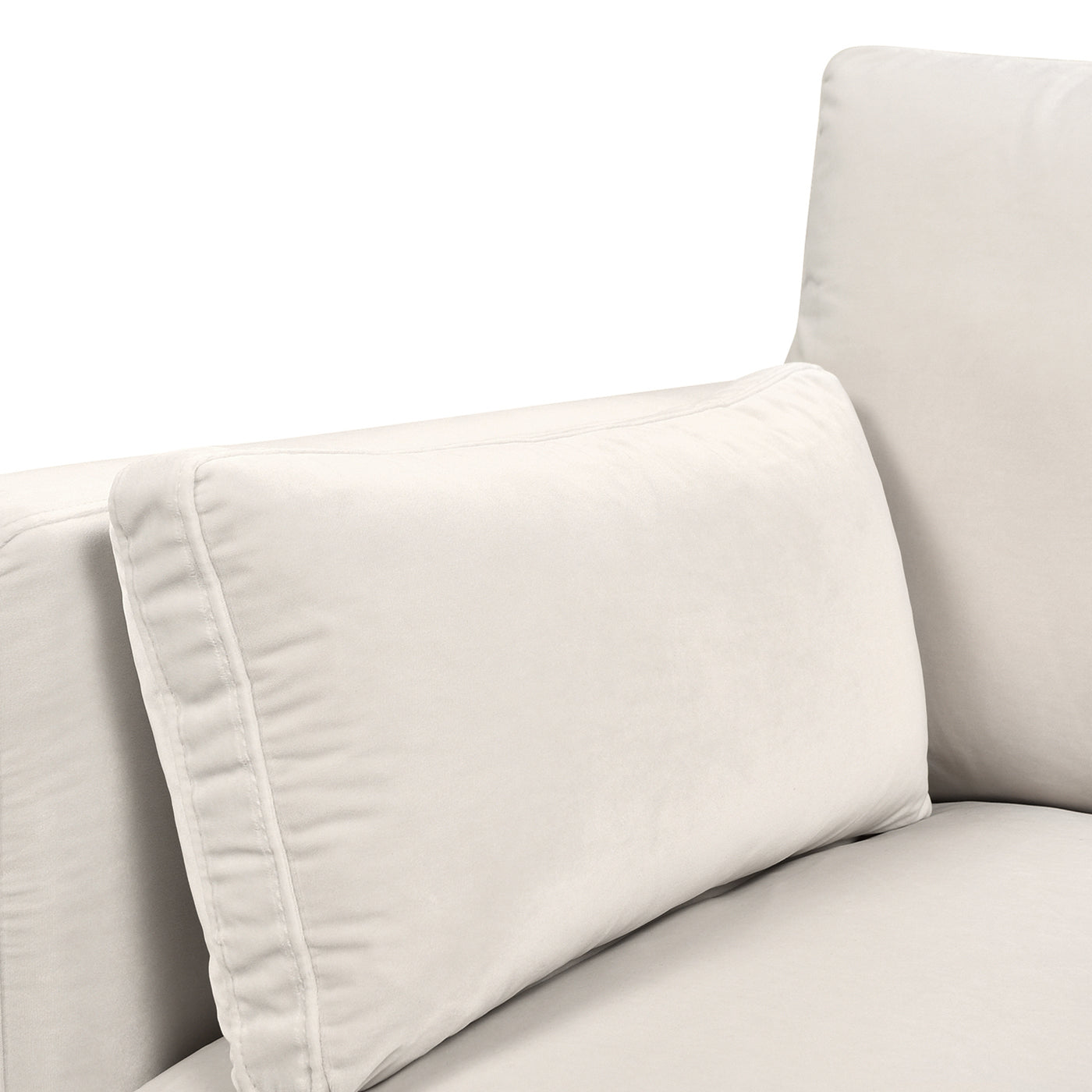 Knox 36" Modern Farmhouse Arm Chair in French Velvet