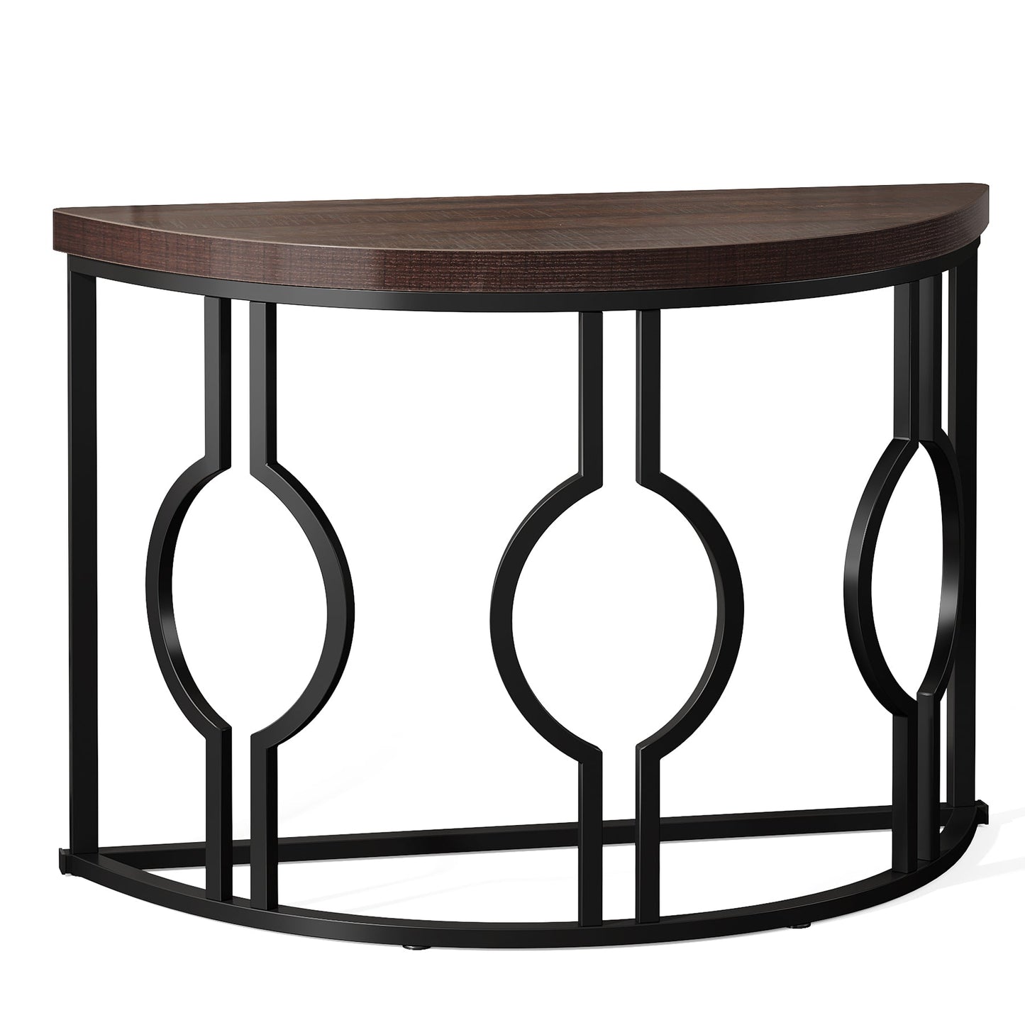 Half Moon Console Table for Entryway