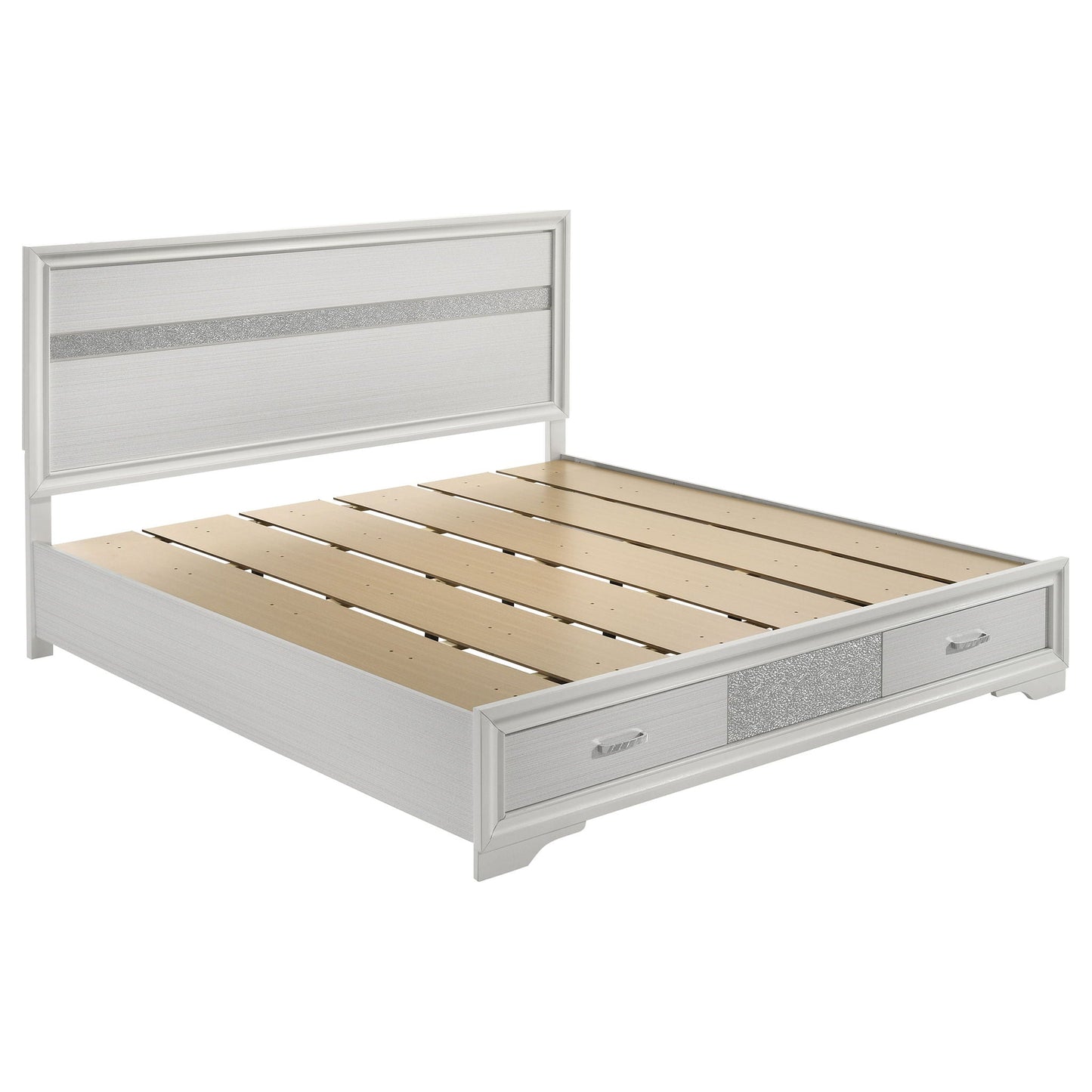 Miranda 5-piece Eastern King Bedroom Set White