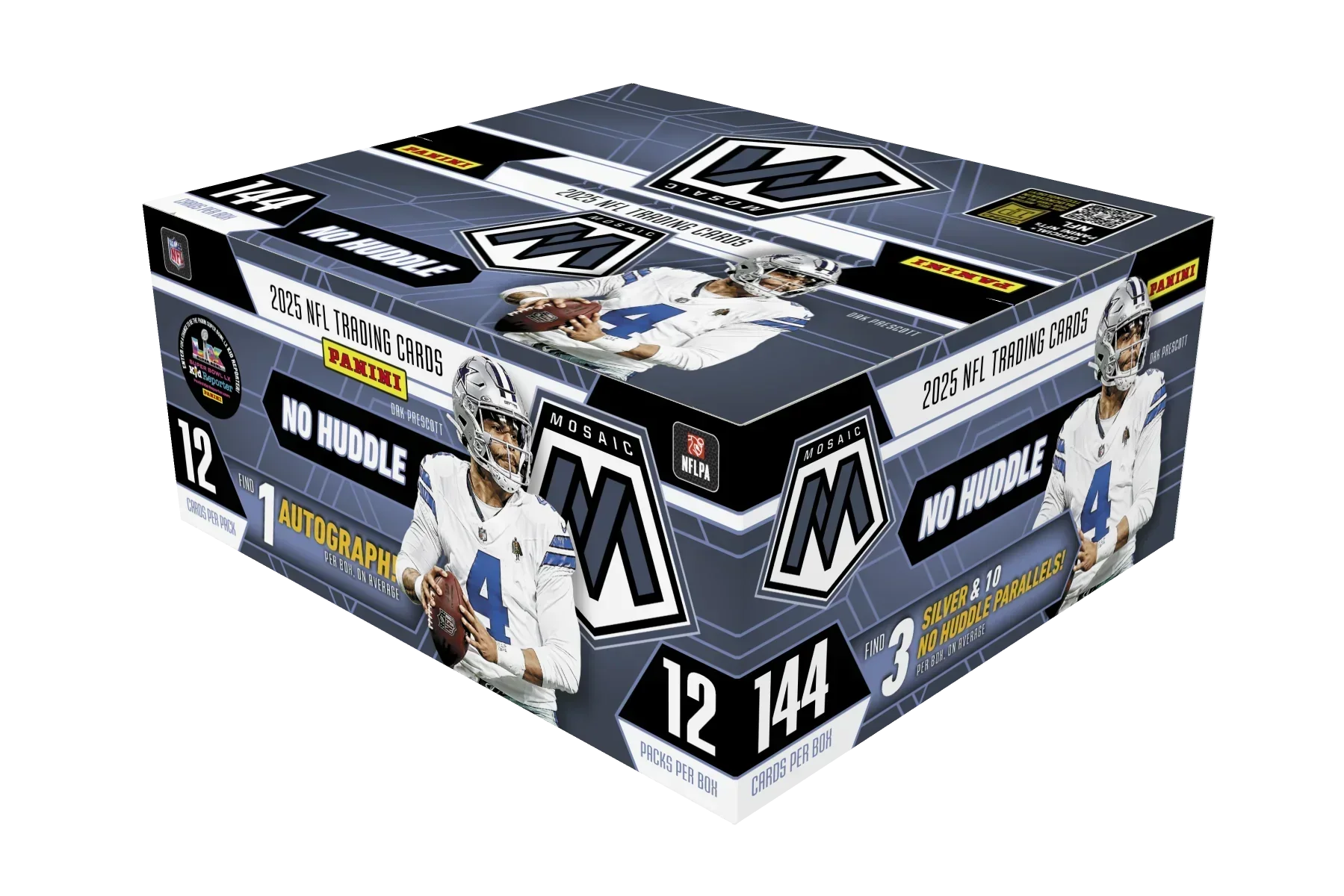 2025 Panini Mosaic Football - No Huddle Box