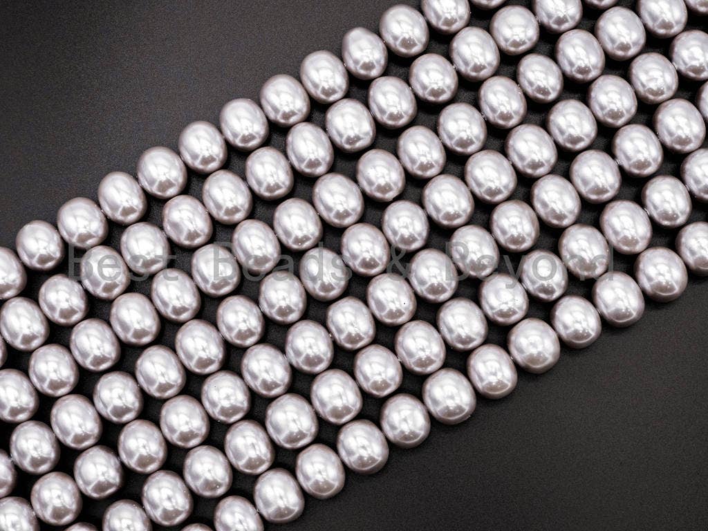 Gray Natural Mother of Pearl beads, SKU#T73