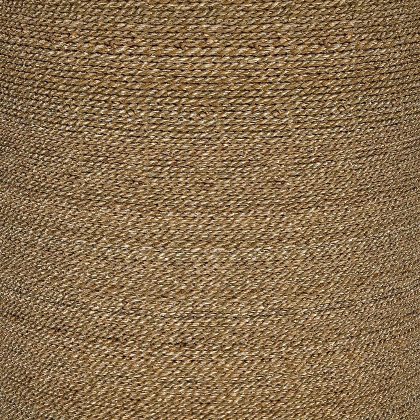 Halden Round Woven Seagrass Accent Side Table Light Brown
