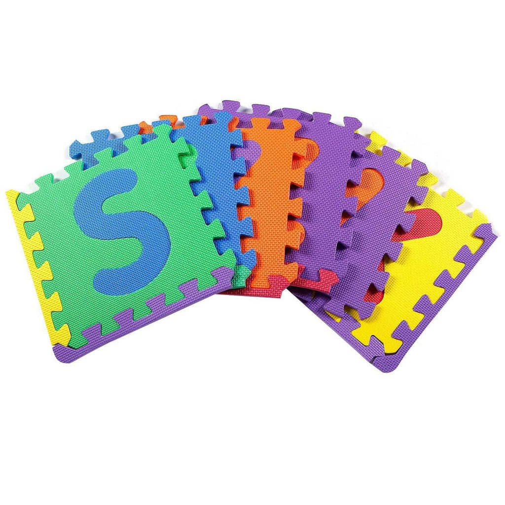 26 pièces : Tapis de jeu alphabet pour bébés et tout-petits