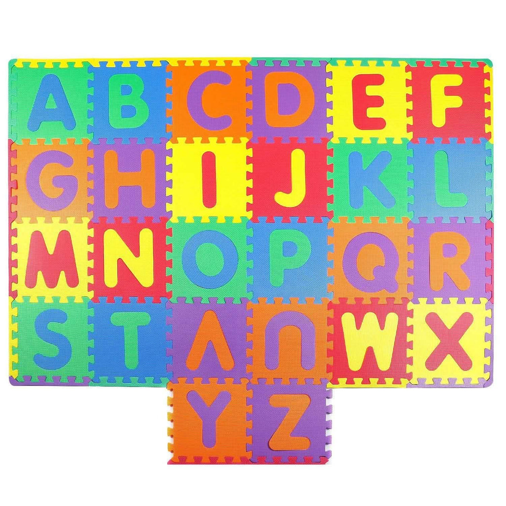 26 pièces : Tapis de jeu alphabet pour bébés et tout-petits