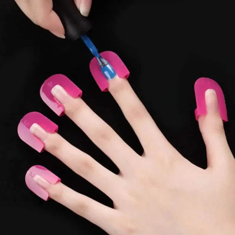 26-Pieces U Curve Shape 10 Sizes Nail Protector