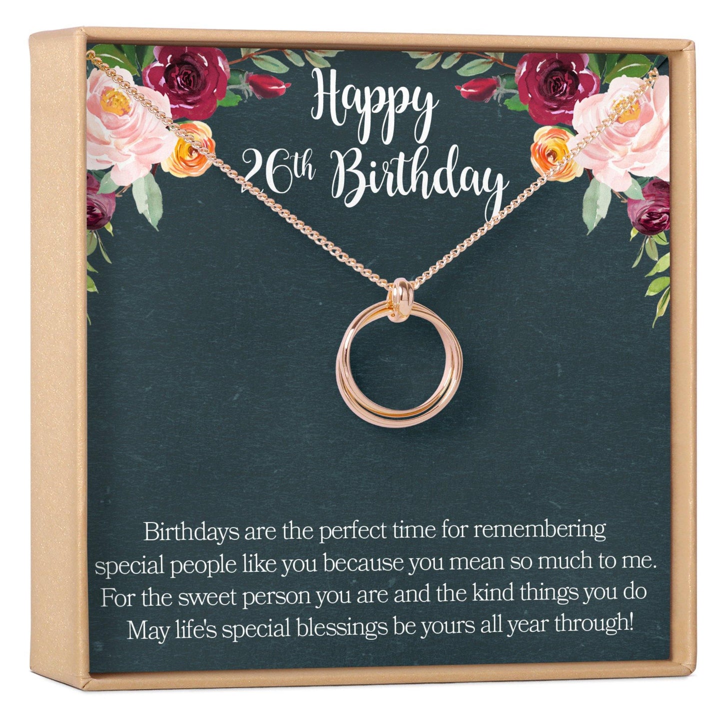 26th Birthday Necklace