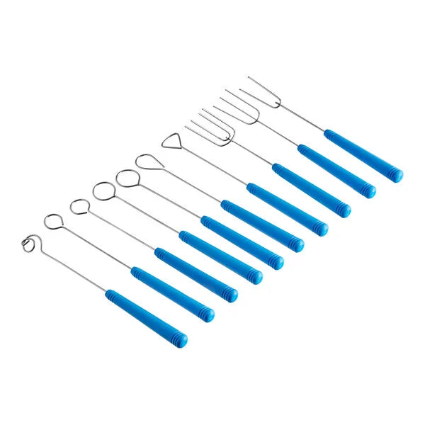 Ateco, Kit de 10 outils de trempage de bonbons/fruits, Série Pro