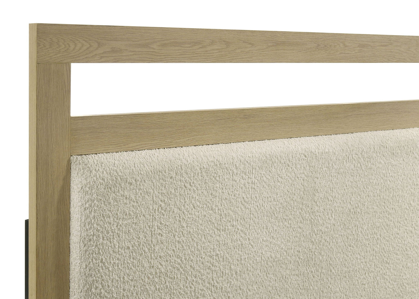 Hendricks Queen Panel Headboard Platform Bed Light Oak