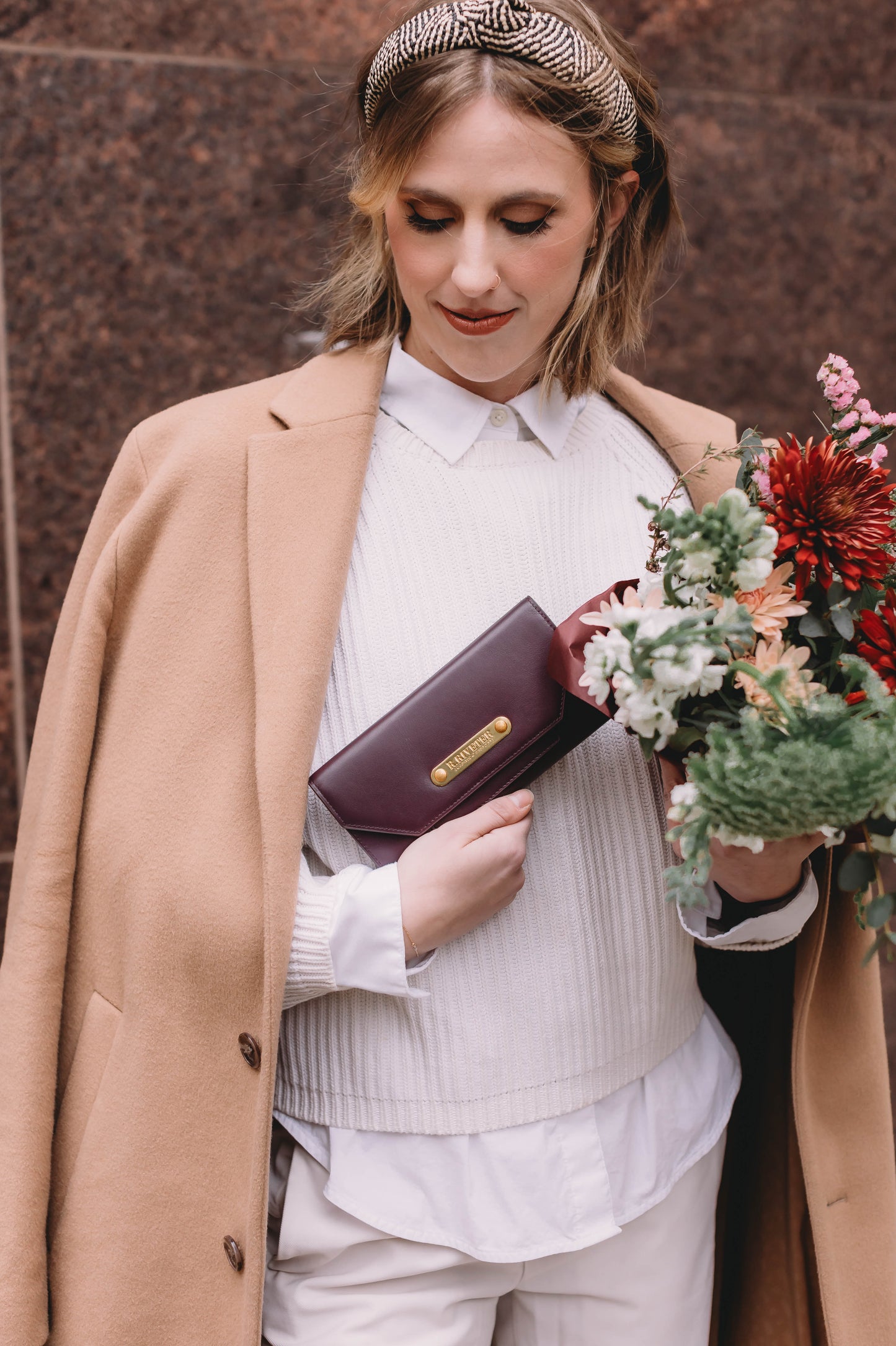 1943 Wallet | Plum Leather