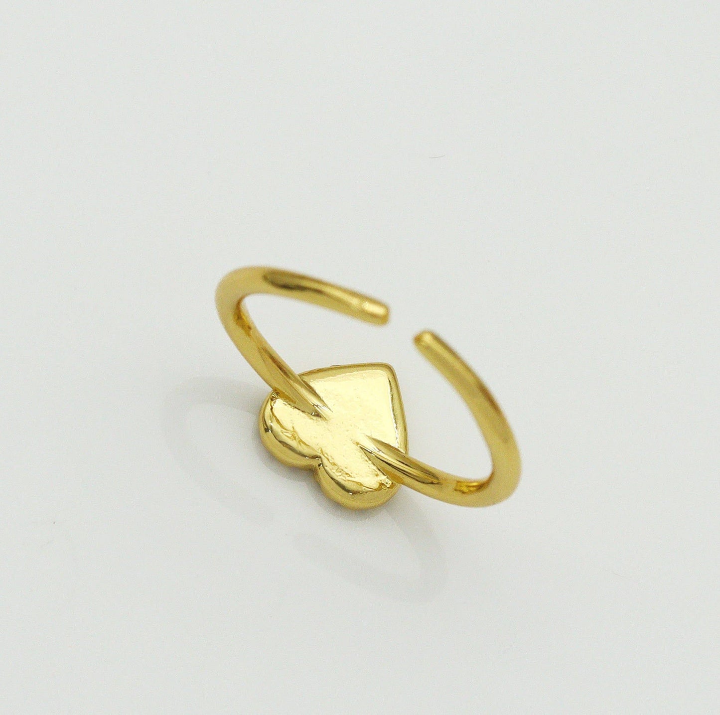 CZ Turquoise Adjustable Ring, Sku#O103