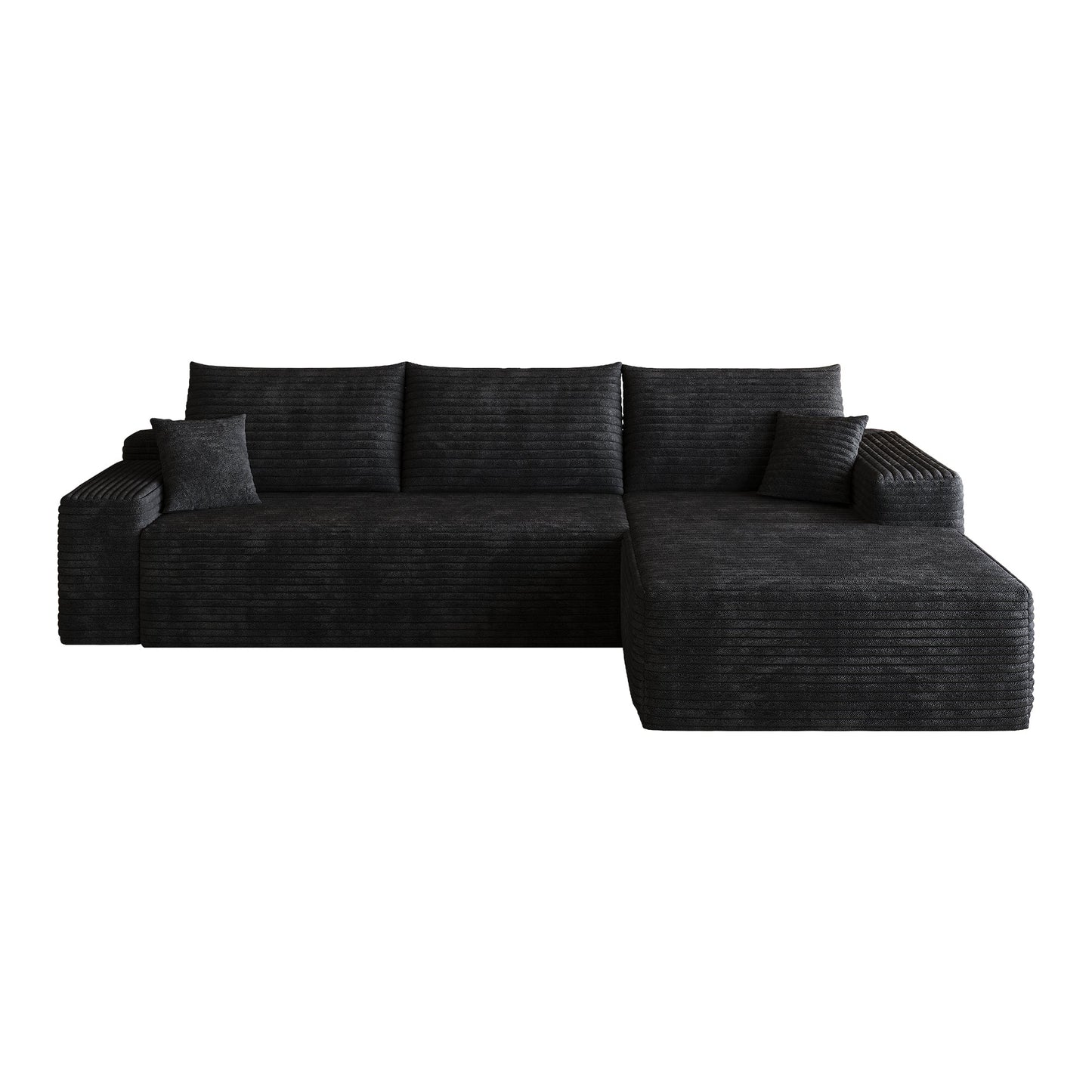 107" Cloud Sectional Couch with L-Shape Chaise