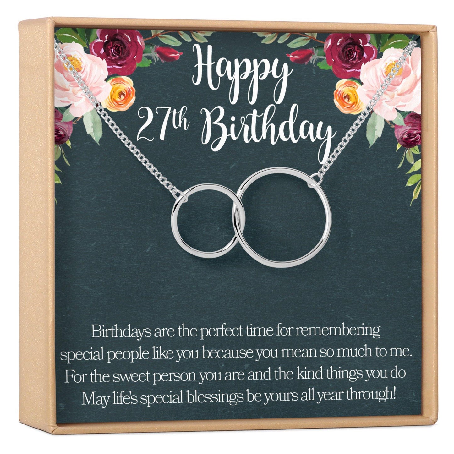 27th Birthday Necklace