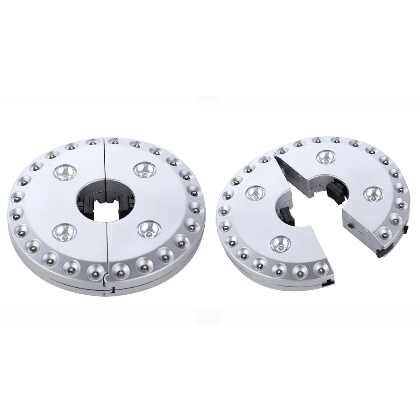 28 LED Patio Umbrella Pole Outdoor Light with Adjustable Brightness