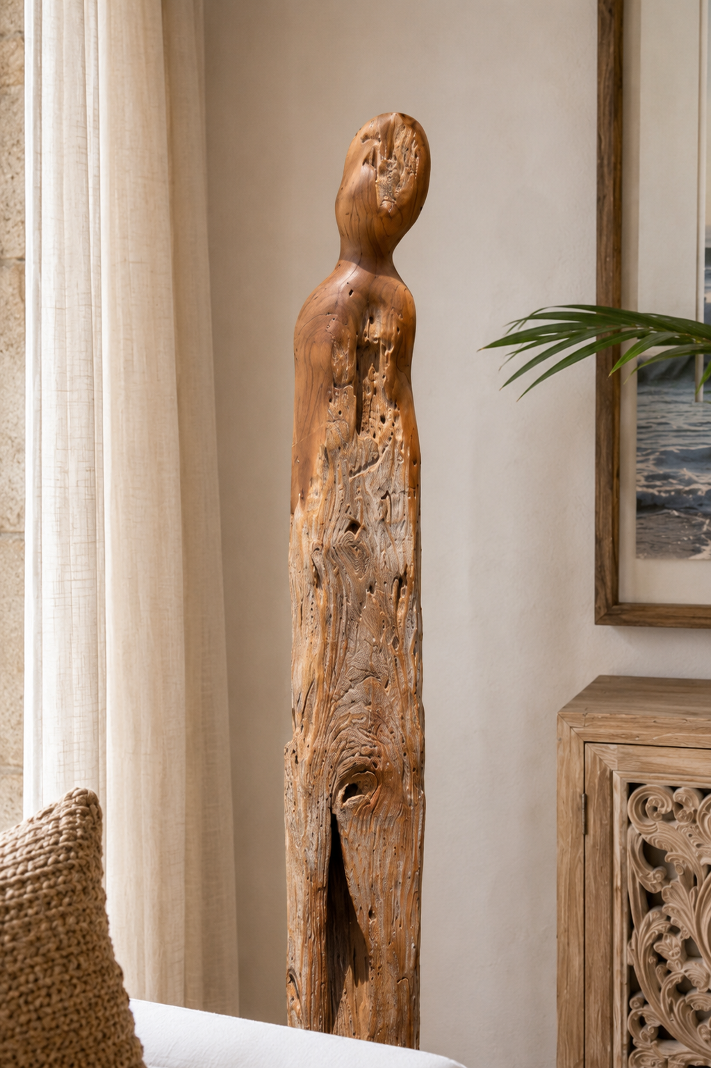 Hand-Carved Wood Sculpture – Bali, Indonesia