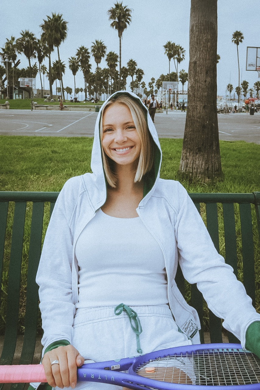 The Court to Cafe Zip Up Hoodie (Only a few left!)