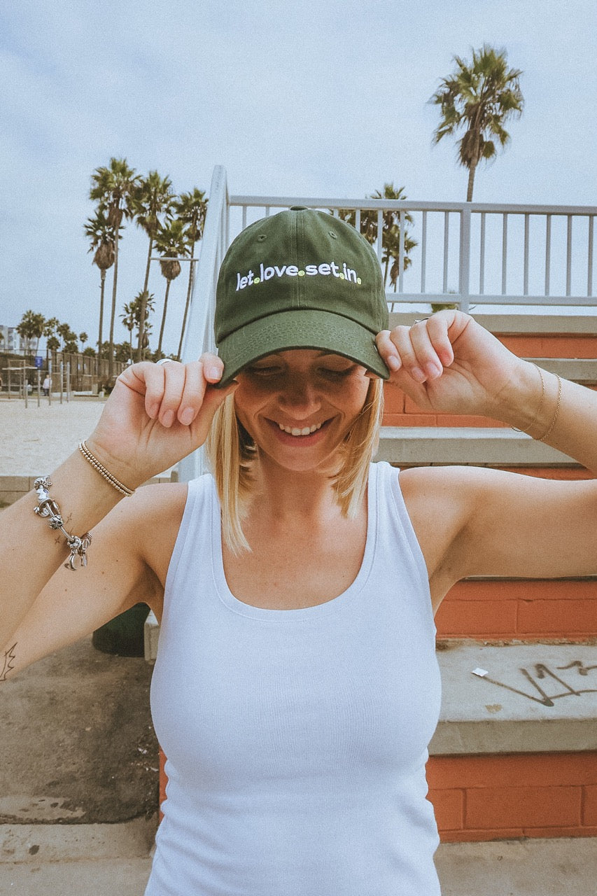Let Love Set In Hat
