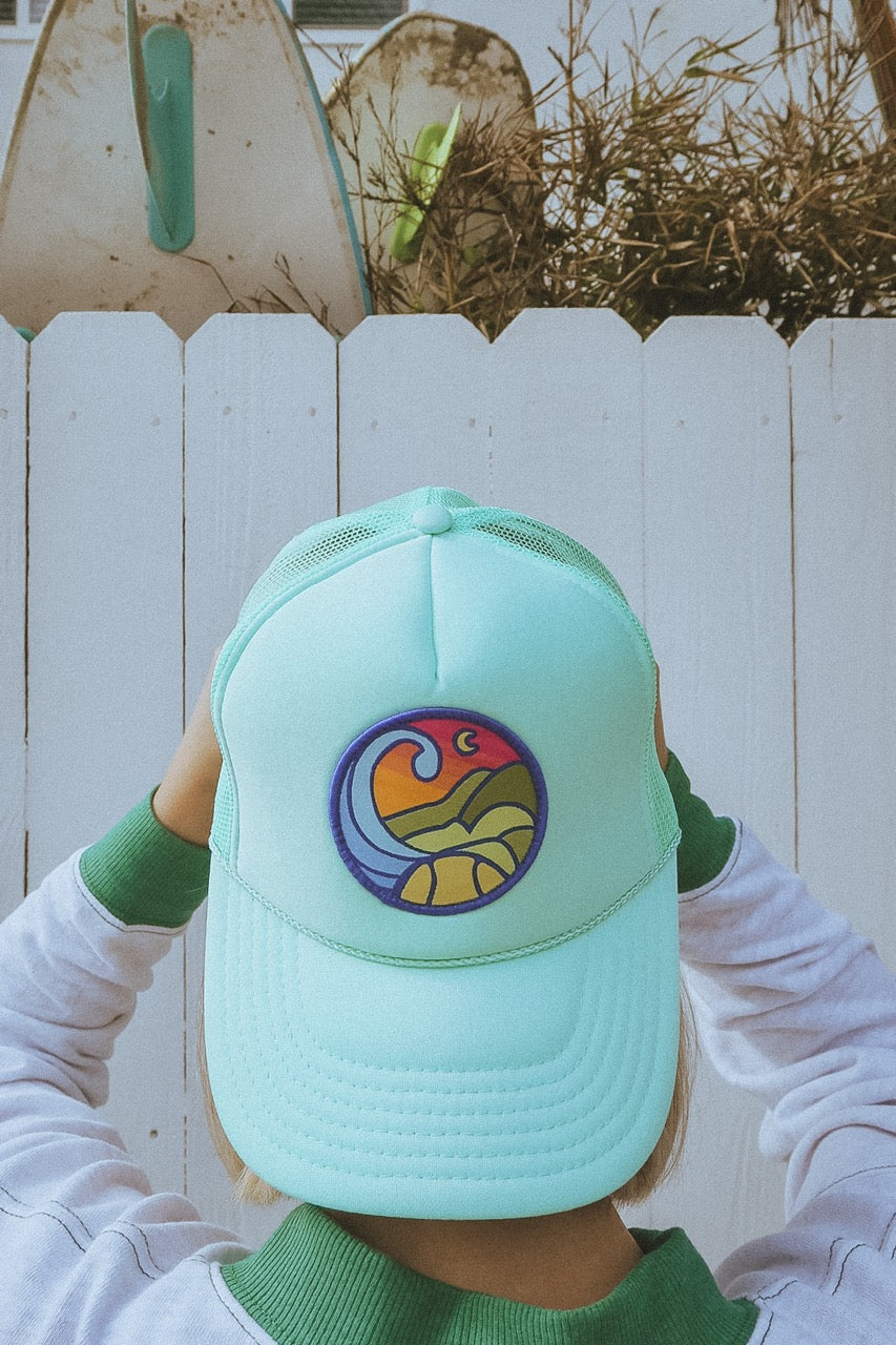 California Sunset Trucker Hat