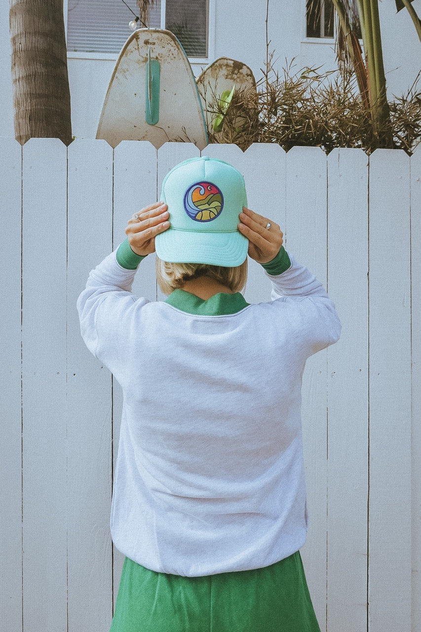 California Sunset Trucker Hat