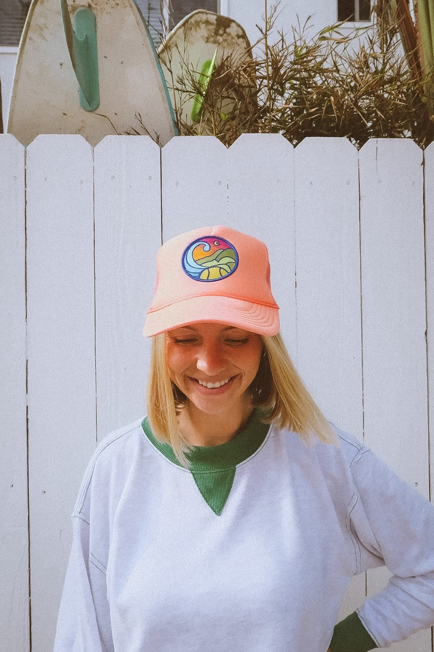 California Sunset Trucker Hat