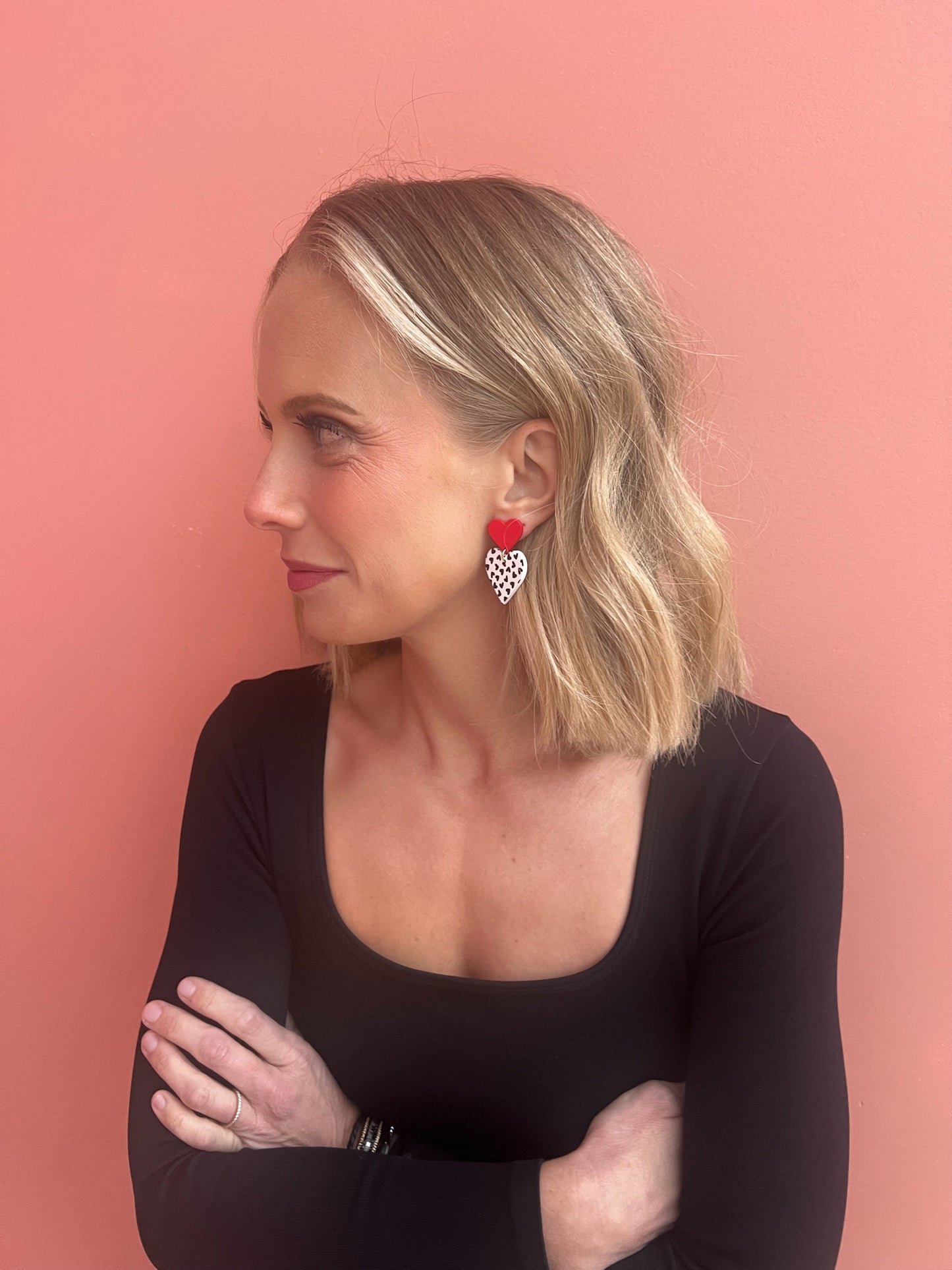 Adorable Heart Earrings