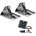 Kit de compensateur haute performance Lenco 18" x 14" avec interrupteur à LED 12 V [RT18X14HDI]