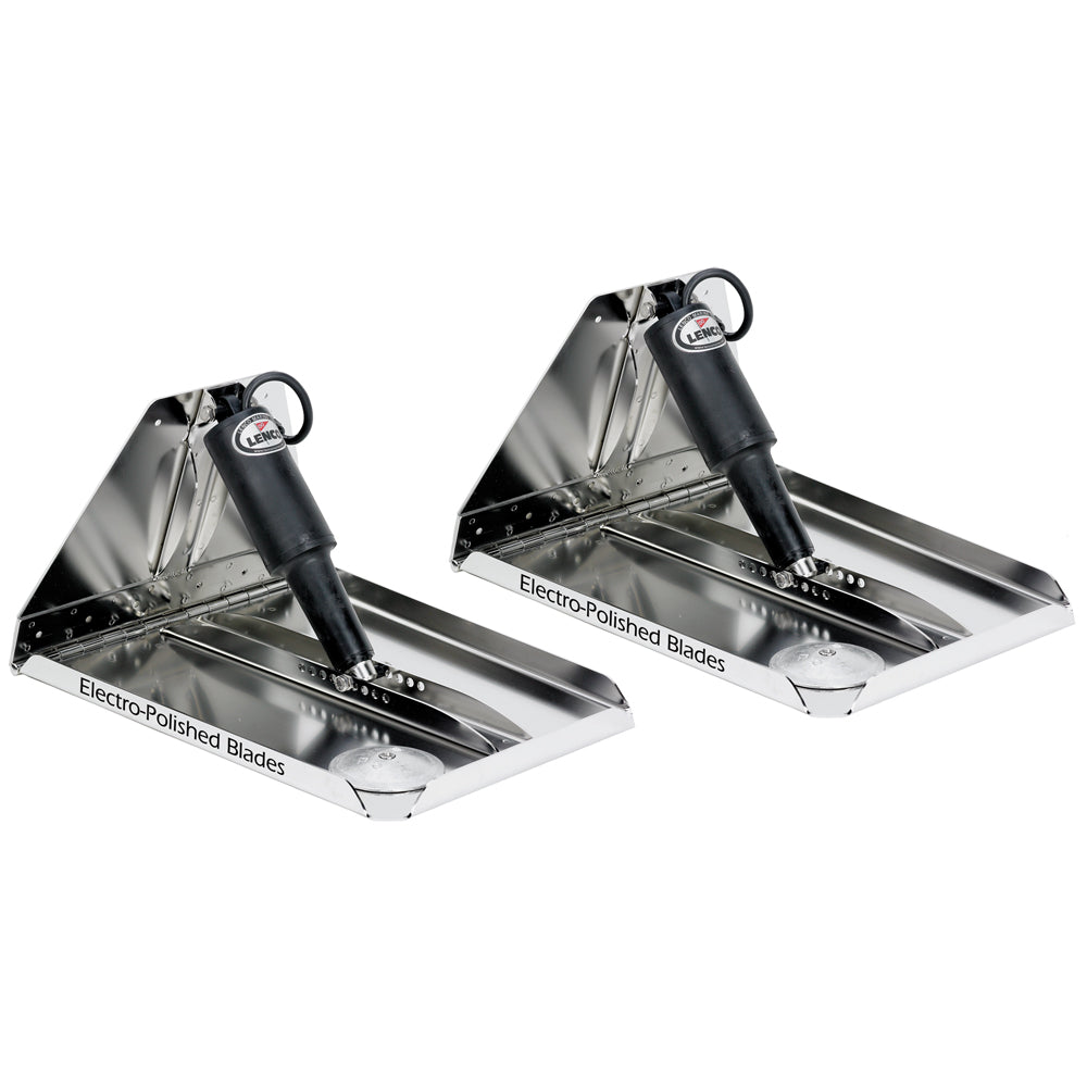 Kit de flaps Lenco haute performance 18" x 14" sans kit de commutation 12V [15044-101]