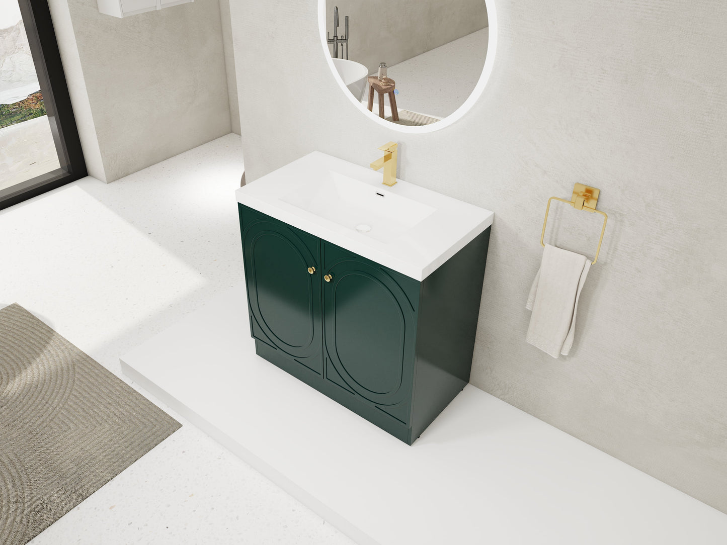 36" Freestanding Bathroom Vanity