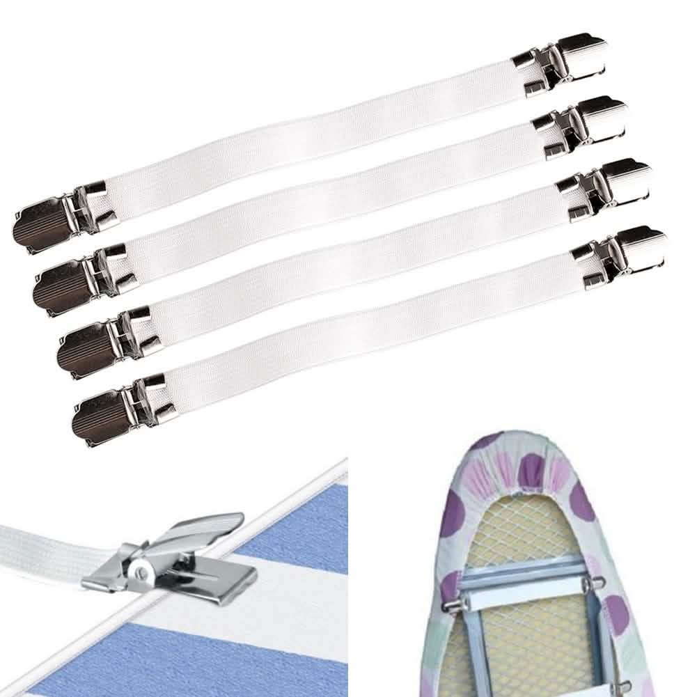 4個セット：フィットシーツ固定具