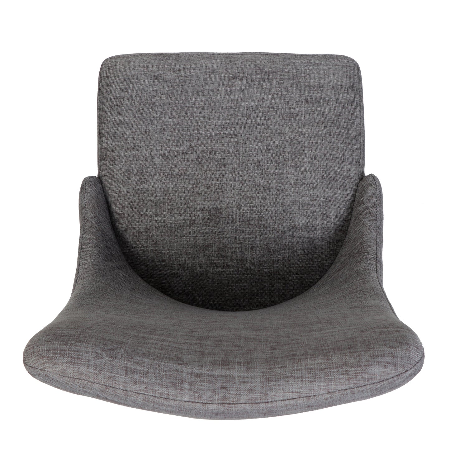 Mid Century Modern Fabric Armless Dining Chairs, Set of 2