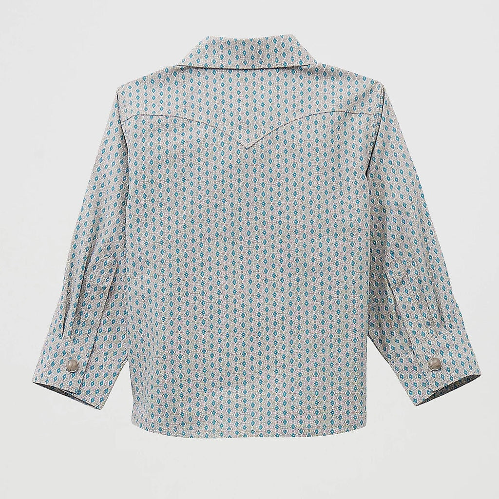 Imprimé gris/bleu | Wrangler Garçon