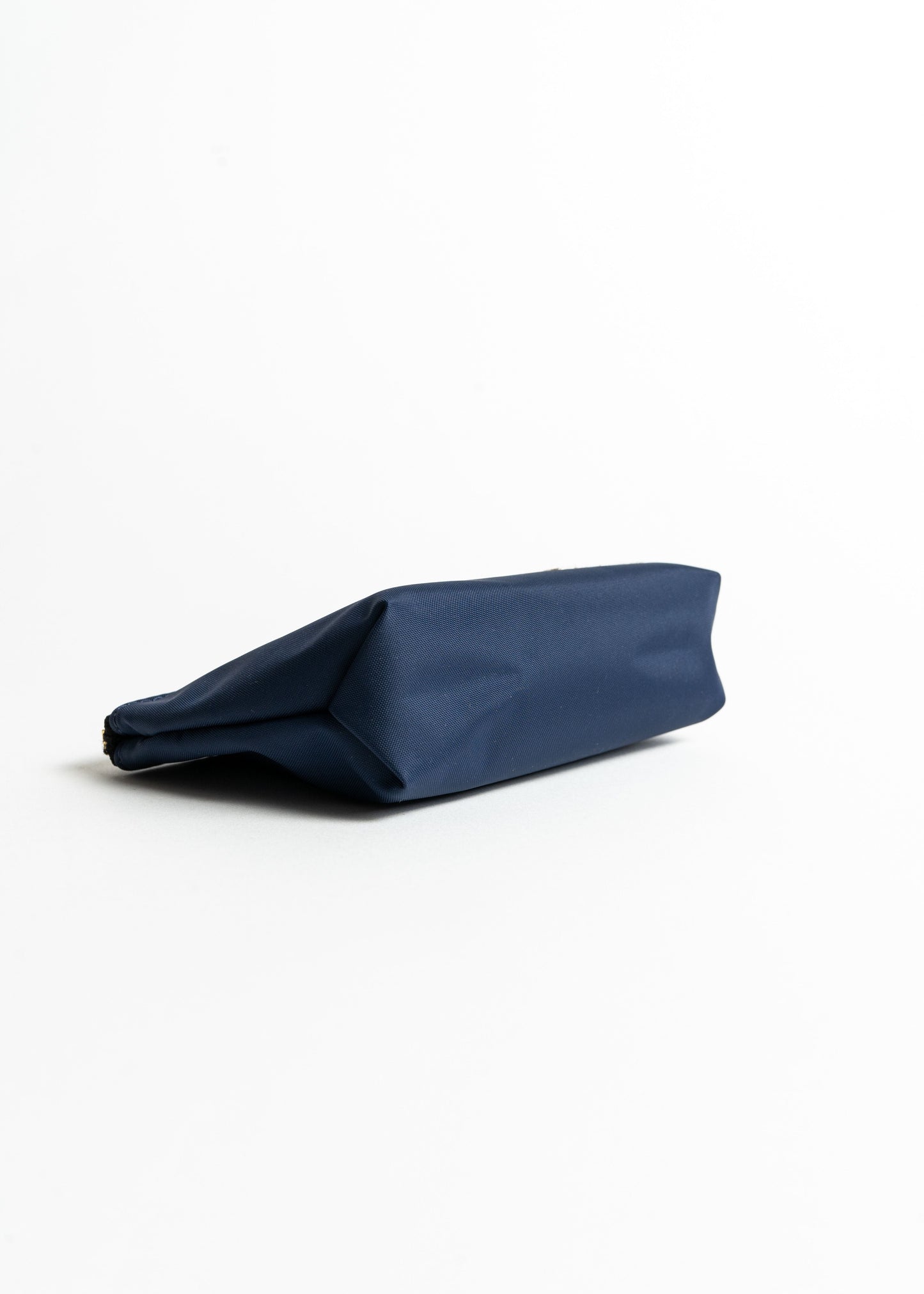 Lucy Mini Zipper Pouch | Navy Nylon