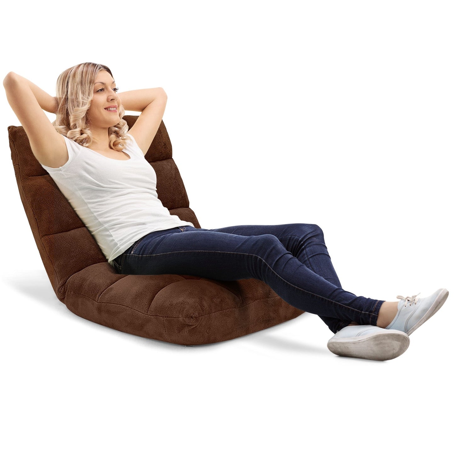 Adjustable 14-position Cushioned Floor Chair