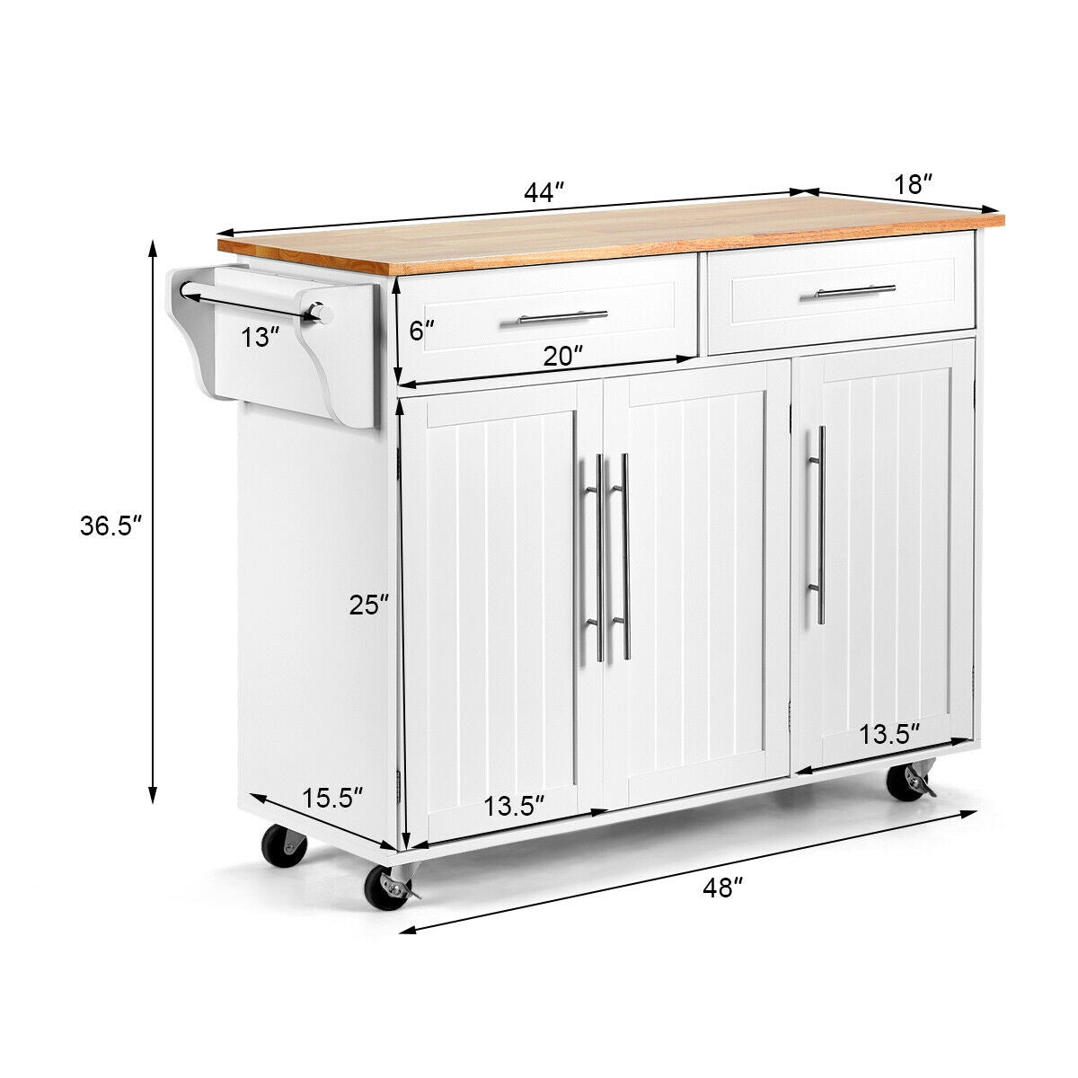 Kitchen Island Trolley