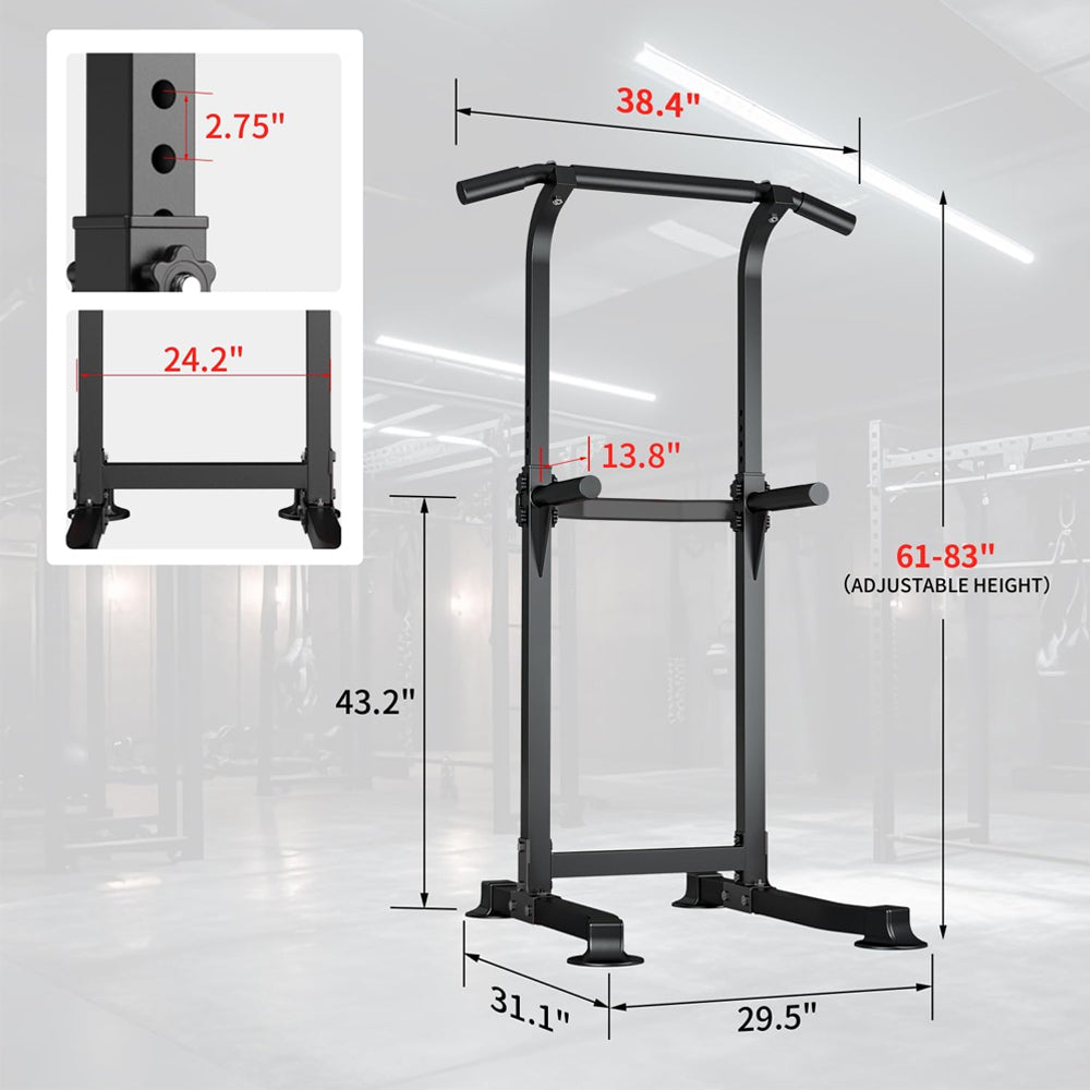 Ainfox Weight Capacity  330LBS Free Standing Chin Up Bar Home Gym Equipment