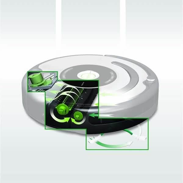 Robot aspirateur iRobot Roomba 650/655 (Reconditionné)