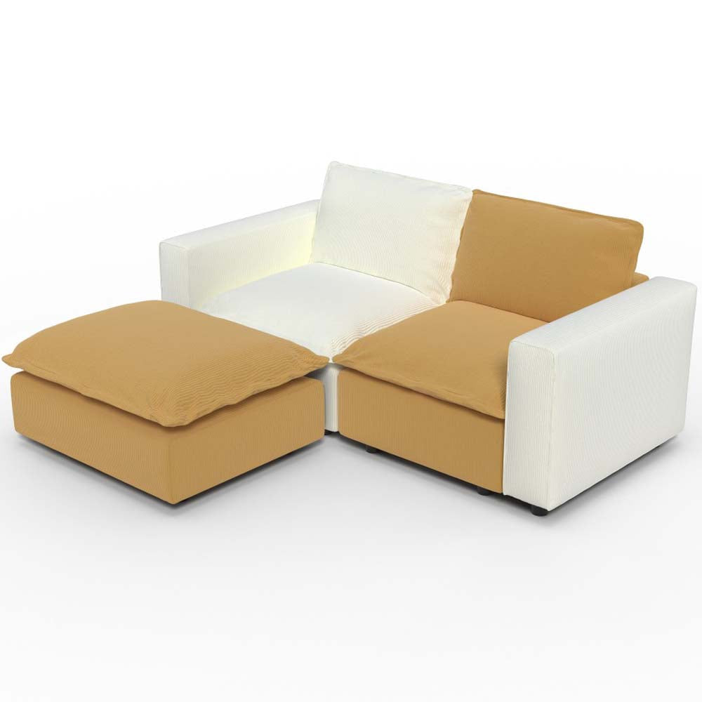 Ainfox L shaped Module Sofa 3 Seats For Living Room,Vila,Apartment