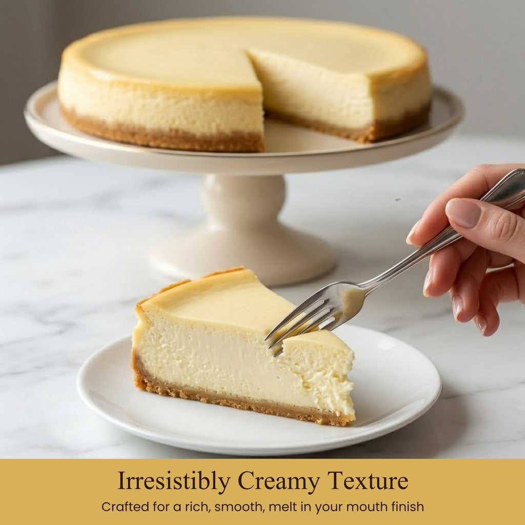 Andy Anand Sugar-Free New York Cheesecake, 9-Inch, 2 lb – Diabetic-Friendly, Low-Carb, No Preservatives, Real California Cream Cheese Gift